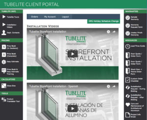 Image of Tubelite Client Portal