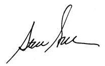 Tubelite President - Steve Green - Signature