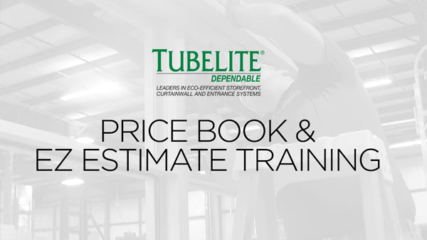 Price Book and EZ Estimate Training