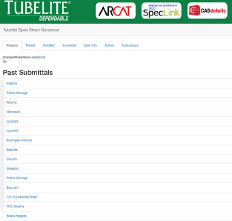 Past Submittals